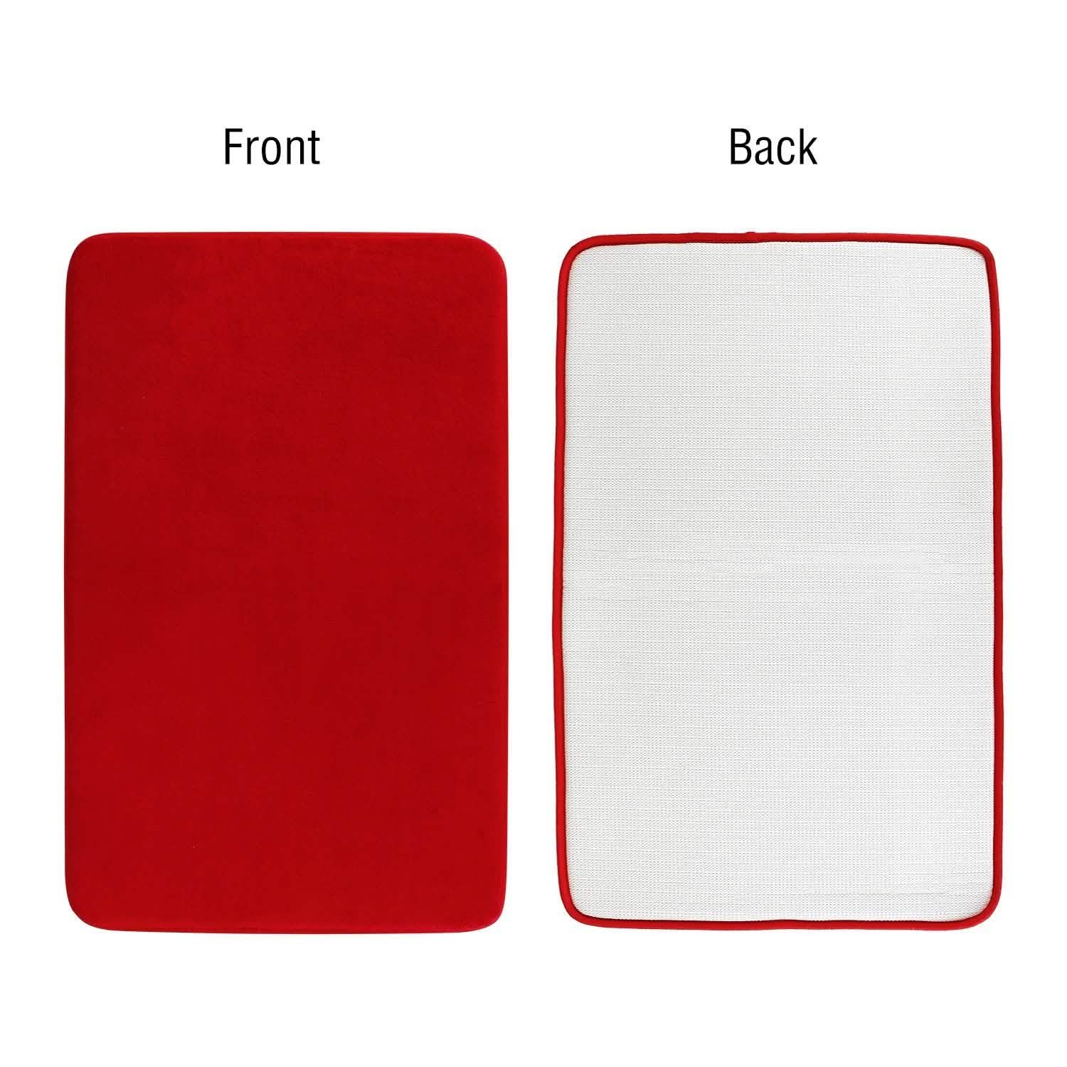 3-Piece Set: Bathroom Rug Set Plush Velvet Bath Carpet DailySale