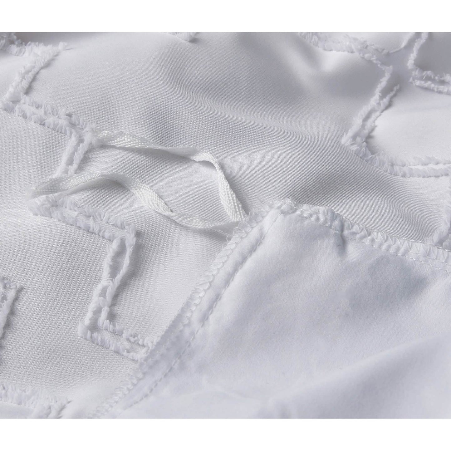 3-Piece Set: Bibb Home Tufted Clipped Duvet Cover DailySale