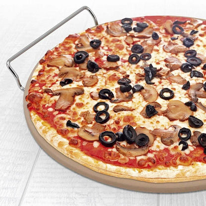 3-Piece Set: Deluxe Pizza Stone and Cutter Set DailySale