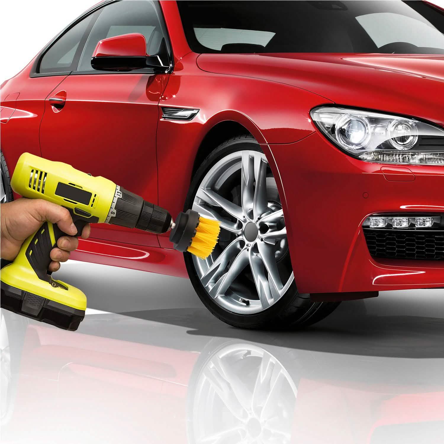 3-Piece Set: Drill Brush Power Scrubber DailySale