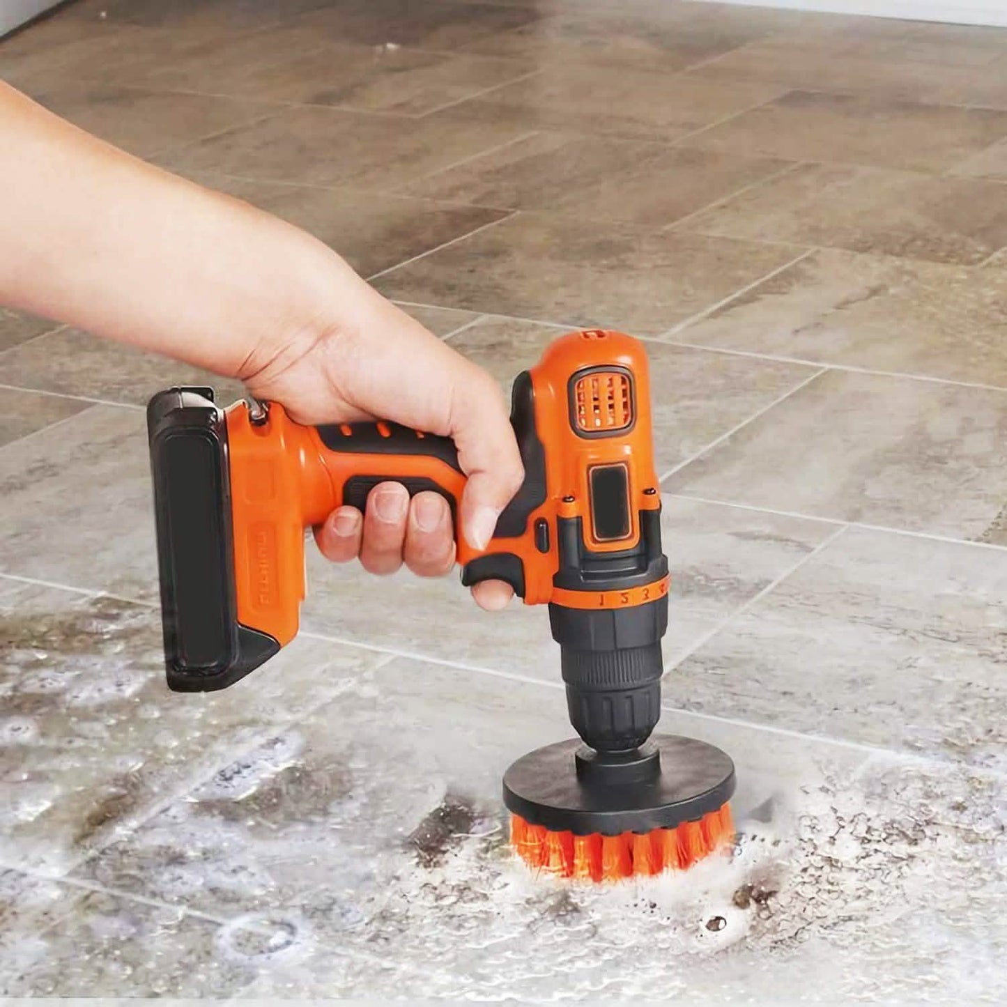 3-Piece Set: Drill Brush Power Scrubber DailySale