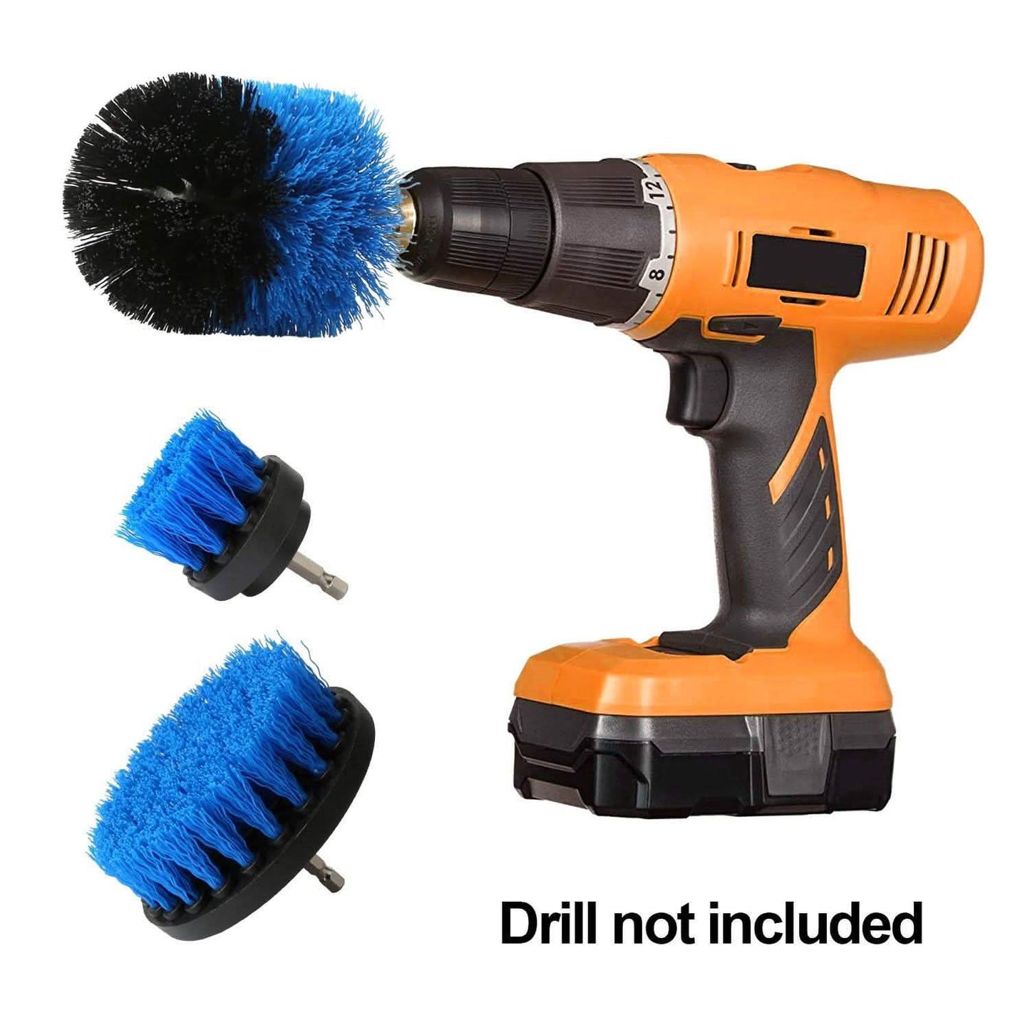 3-Piece Set: Drill Brush Power Scrubber DailySale