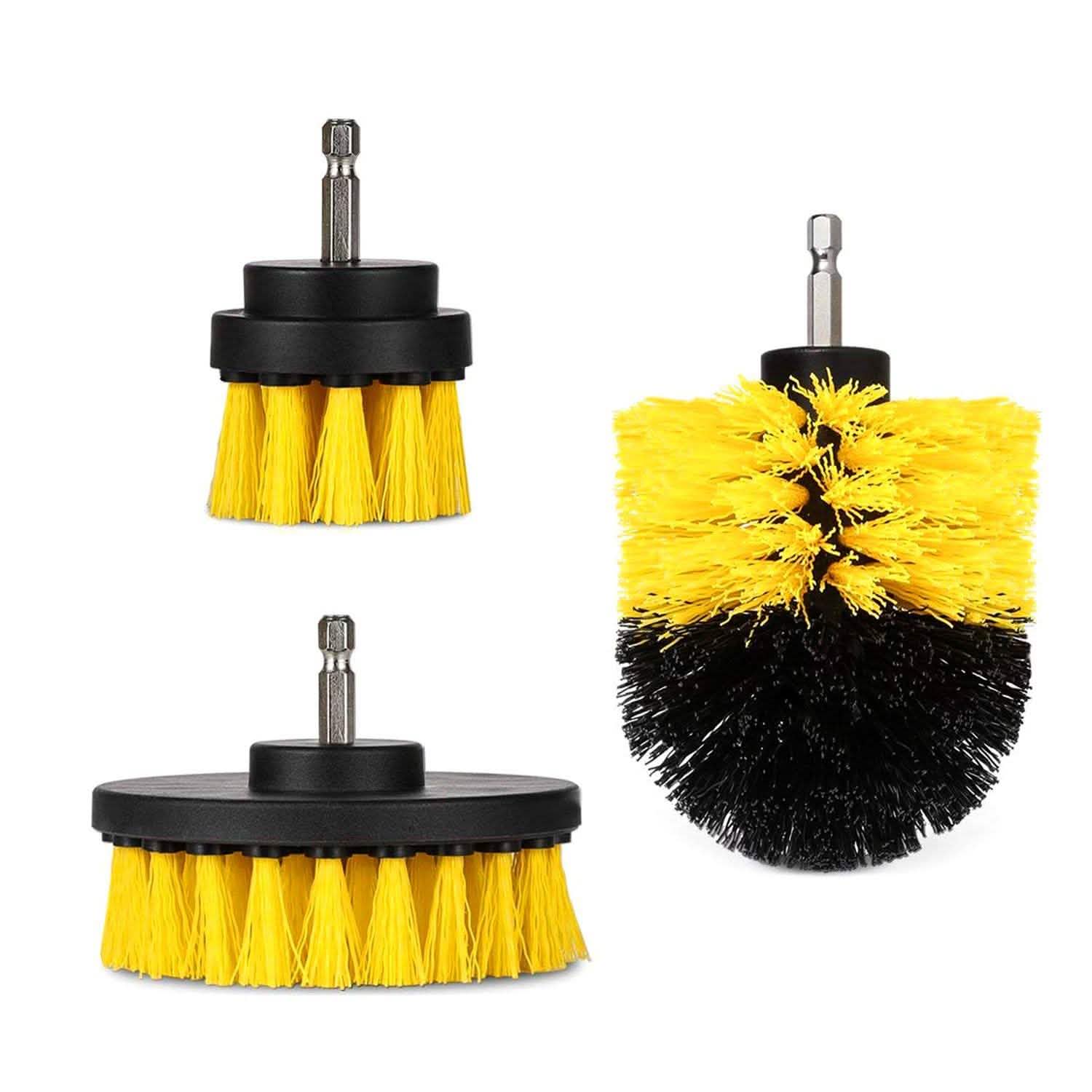 3-Piece Set: Drill Brush Power Scrubber DailySale