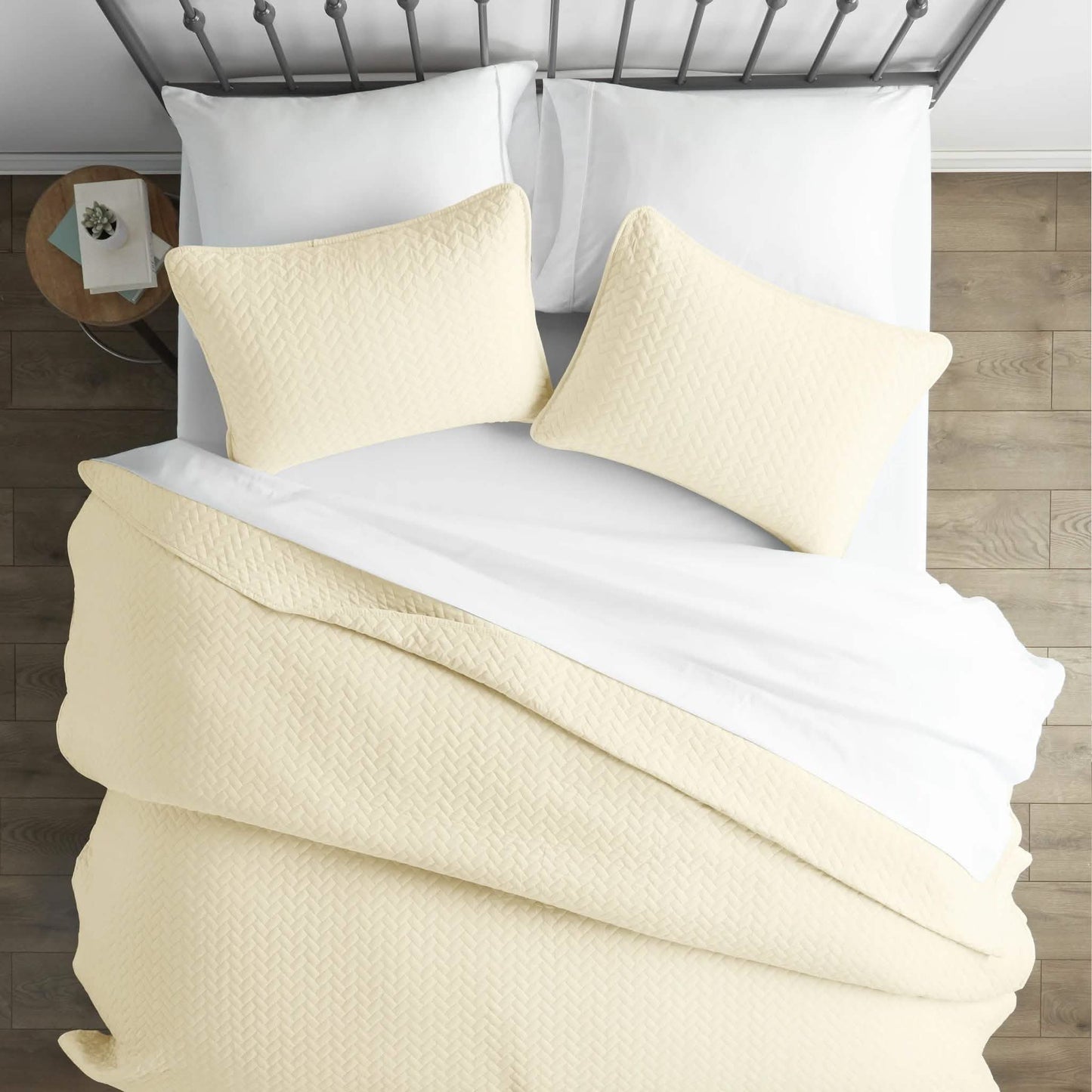 3-Piece Set: Herring Quilted Coverlet DailySale