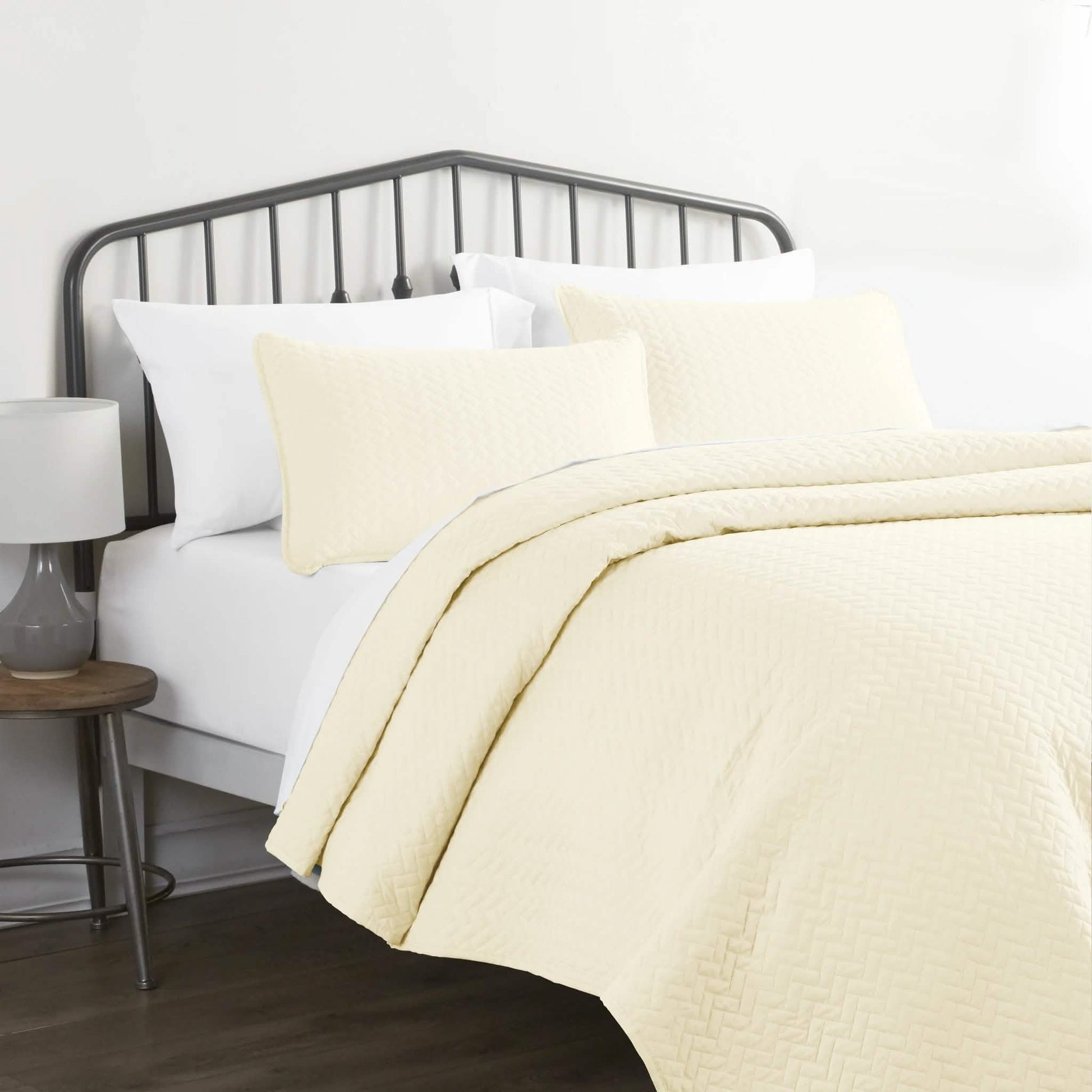 3-Piece Set: Herring Quilted Coverlet DailySale