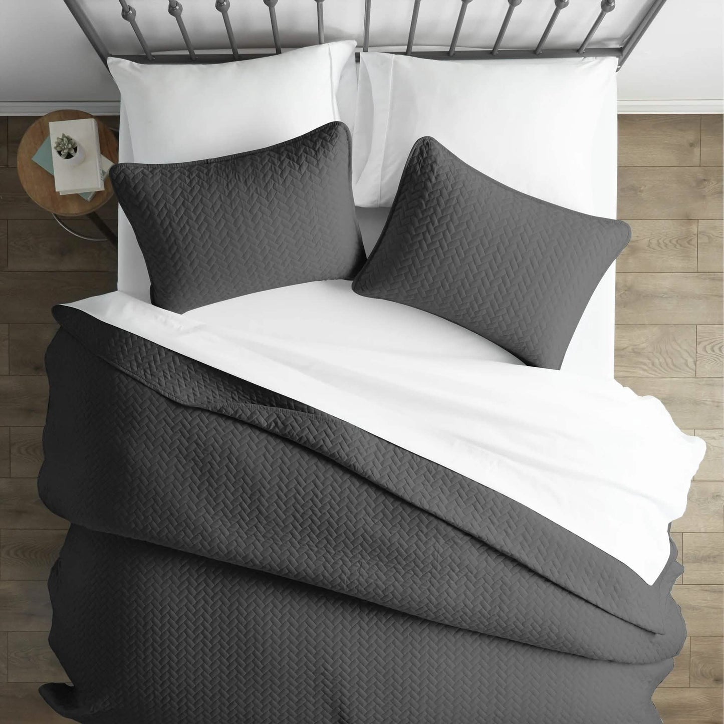 3-Piece Set: Herring Quilted Coverlet DailySale