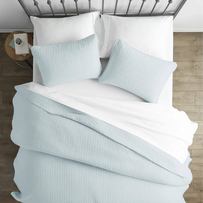 3-Piece Set: Herring Quilted Coverlet DailySale