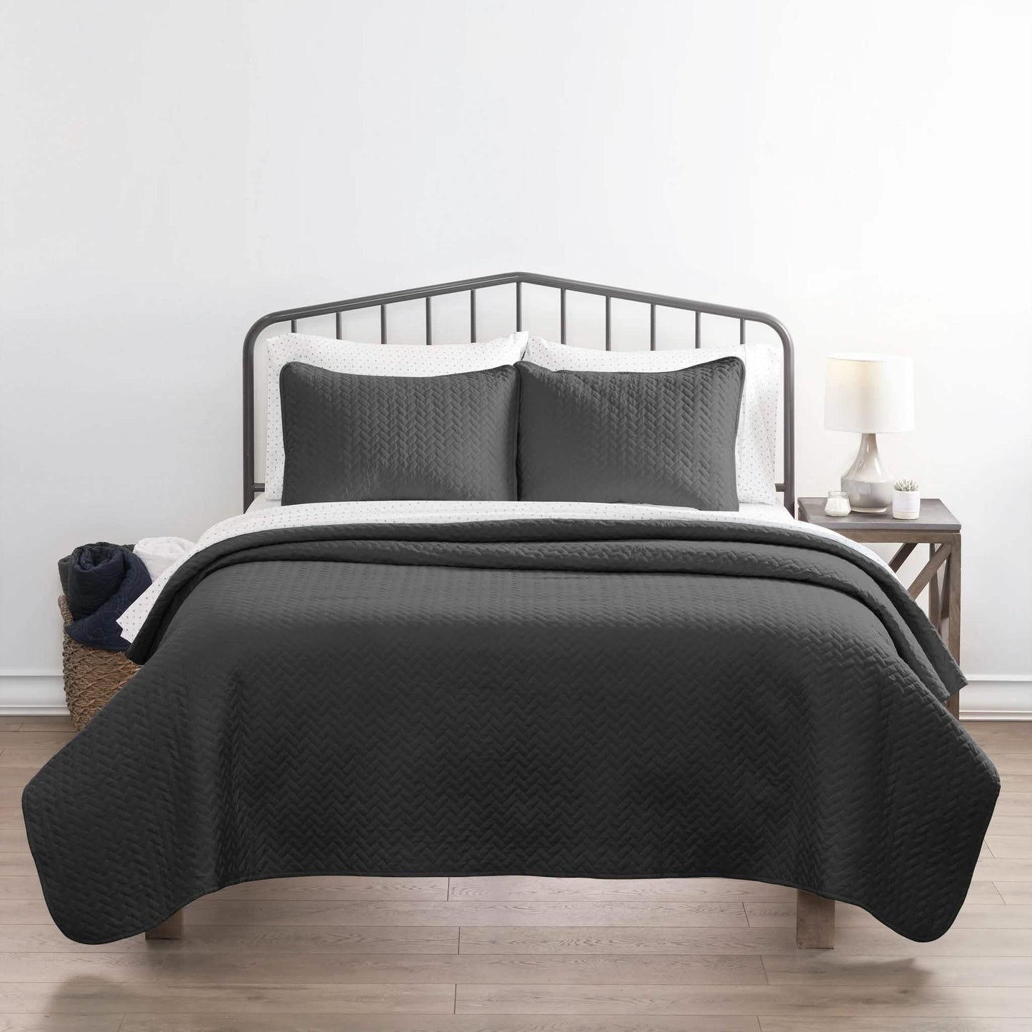 3-Piece Set: Herring Quilted Coverlet DailySale