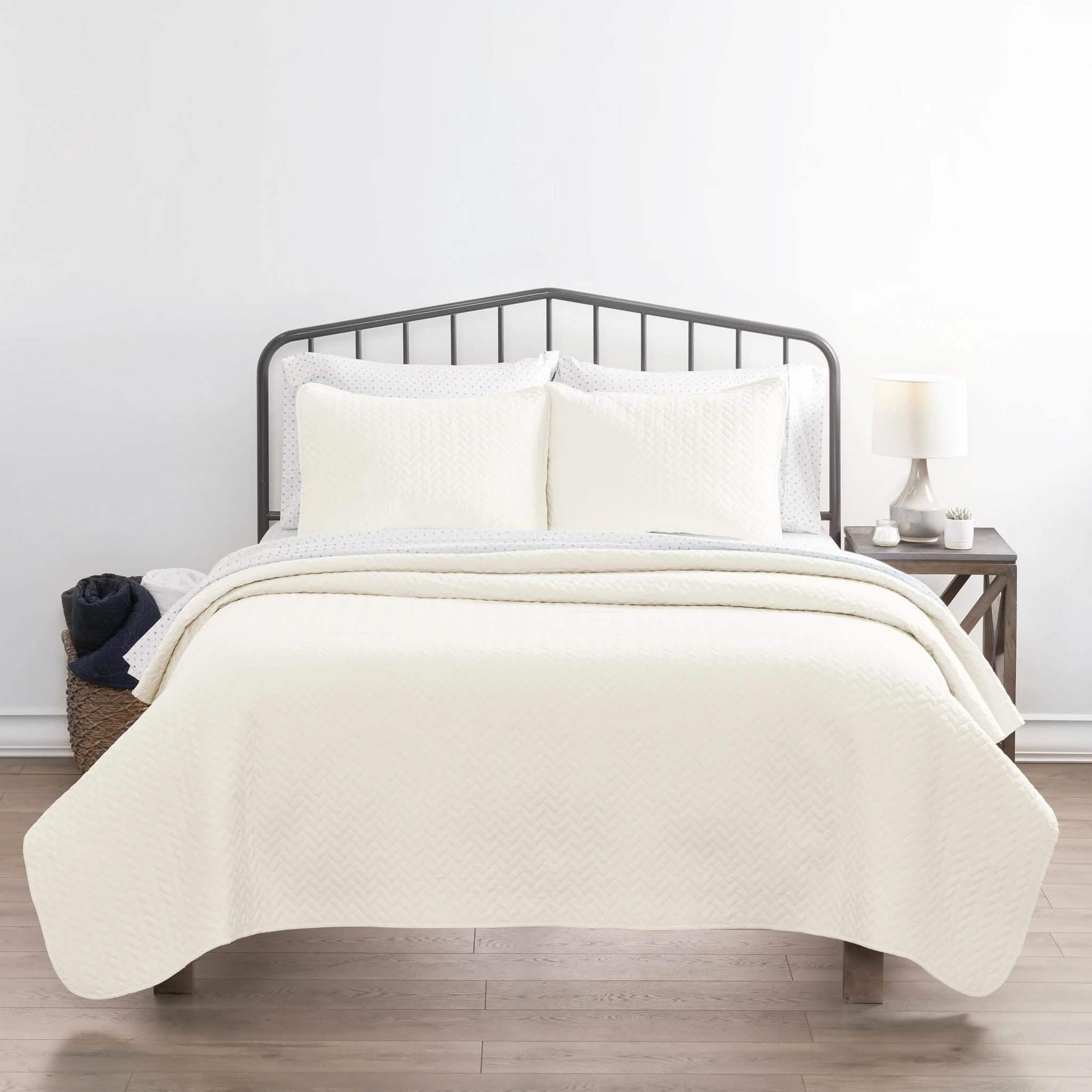 3-Piece Set: Herring Quilted Coverlet DailySale