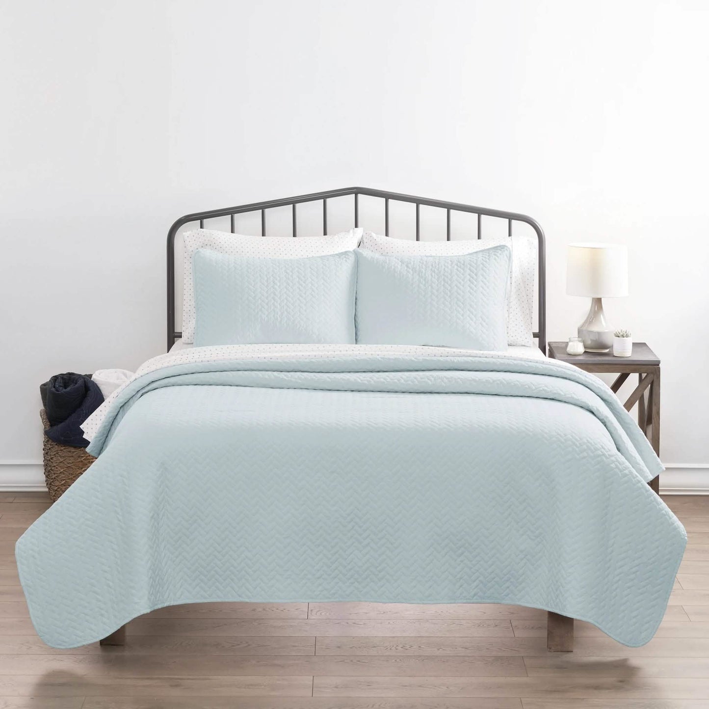 3-Piece Set: Herring Quilted Coverlet DailySale