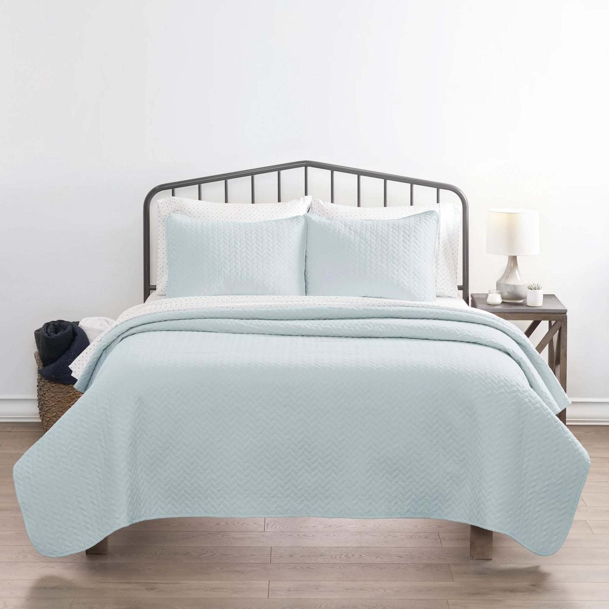 3-Piece Set: Herring Quilted Coverlet DailySale