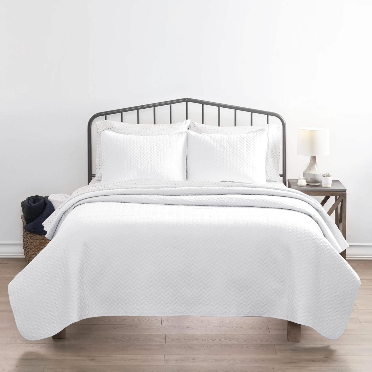 3-Piece Set: Herring Quilted Coverlet DailySale