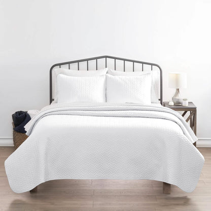 3-Piece Set: Herring Quilted Coverlet DailySale