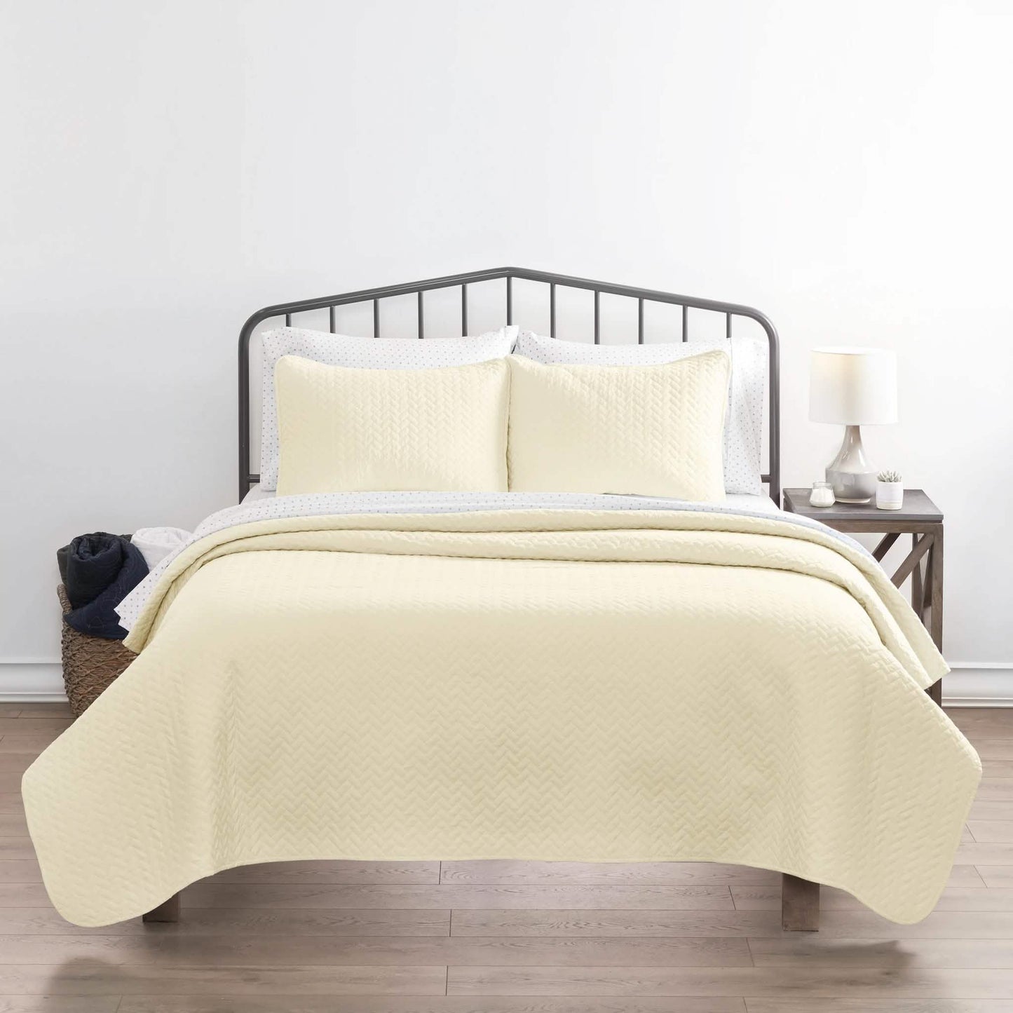 3-Piece Set: Herring Quilted Coverlet DailySale
