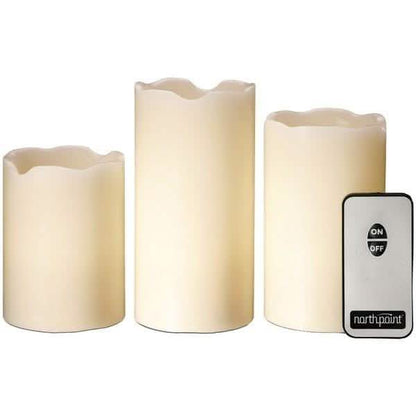 3-Piece Set: LED Flicker Candles DailySale