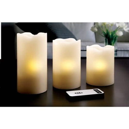 3-Piece Set: LED Flicker Candles DailySale