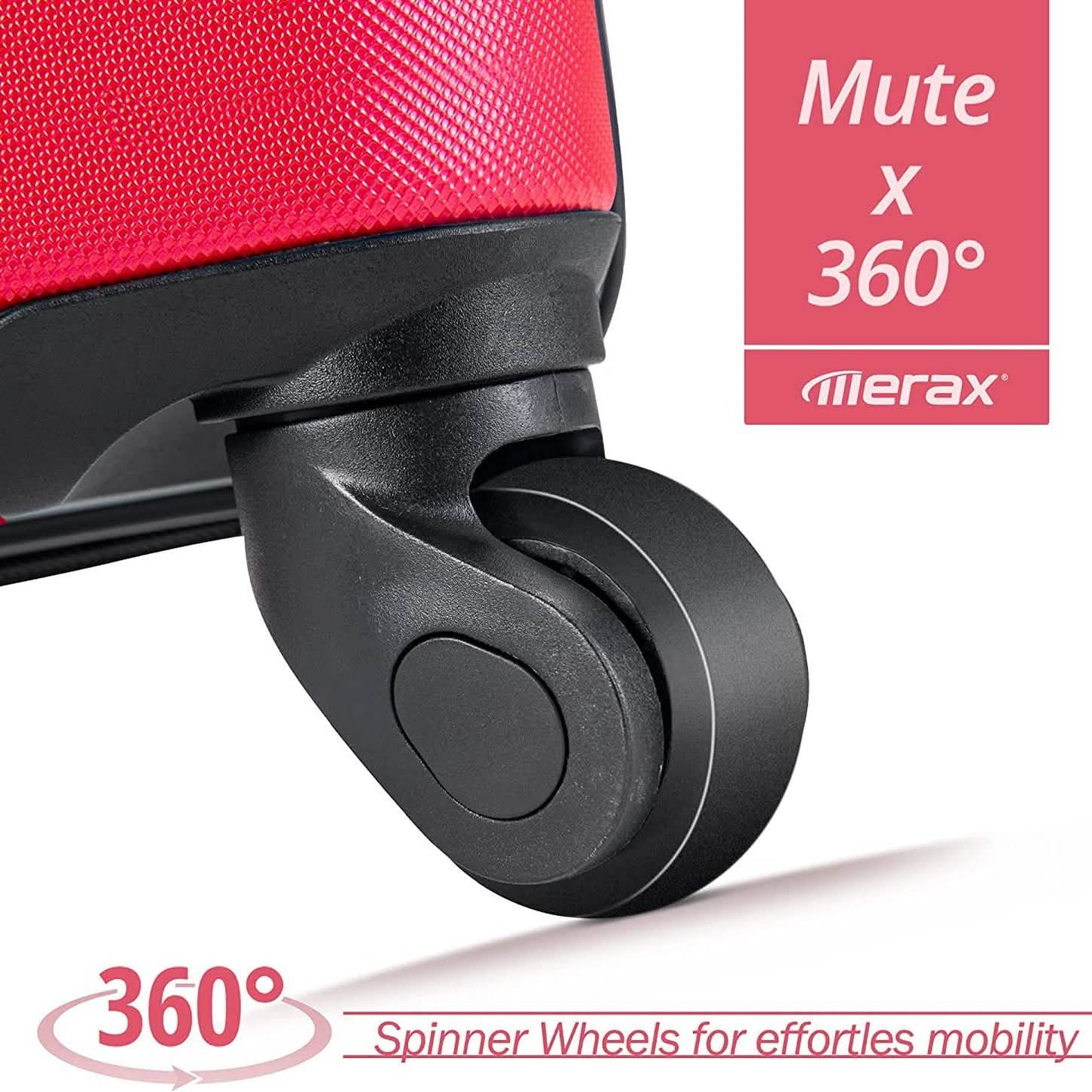 3-Piece Set: Lightweight Hard Luggage with Swivel Wheels and TSA Lock DailySale