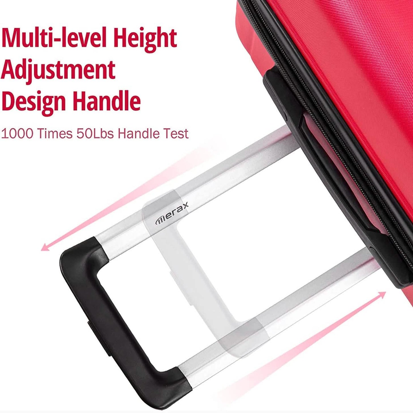 3-Piece Set: Lightweight Hard Luggage with Swivel Wheels and TSA Lock DailySale