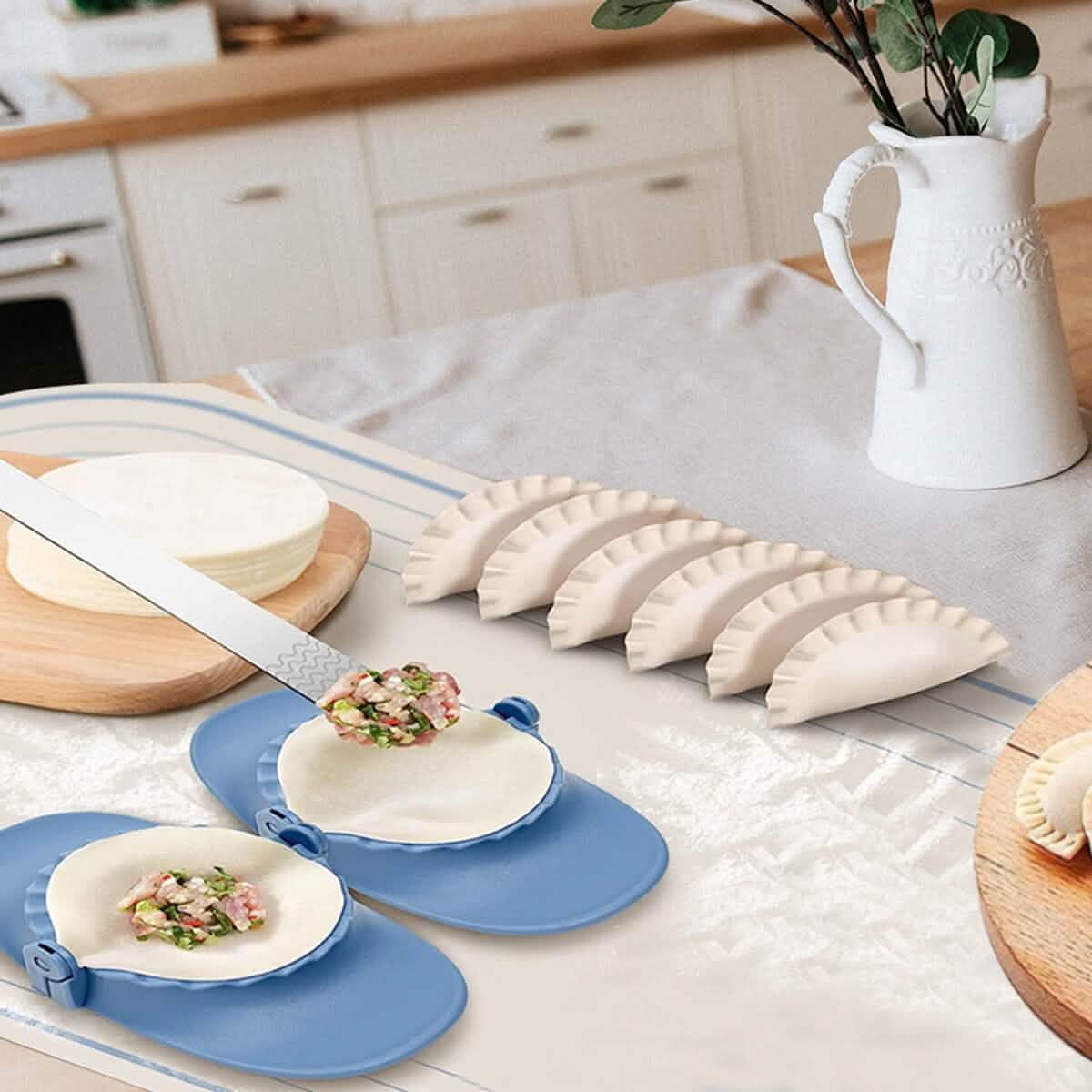 3-Piece Set: Perfect Dumpling Ravioli Empanadas Pie Pastry Maker Mold Dough Press DailySale