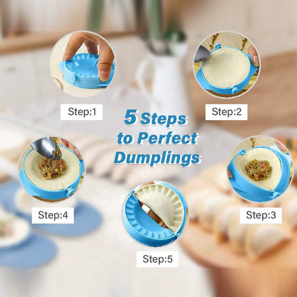 3-Piece Set: Perfect Dumpling Ravioli Empanadas Pie Pastry Maker Mold Dough Press DailySale