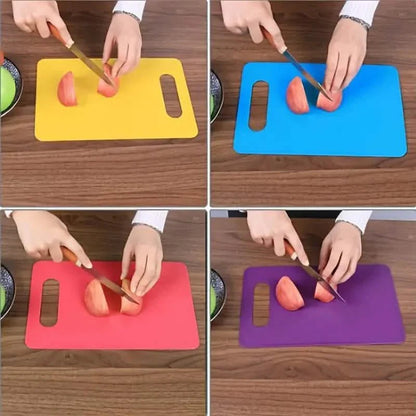 3-Piece Set: Plastic Cutting Board Foods Classification Boards DailySale
