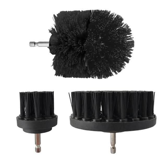 3-Piece Set: Power Scrubber Wash Cleaning Brushes Tool Kit DailySale