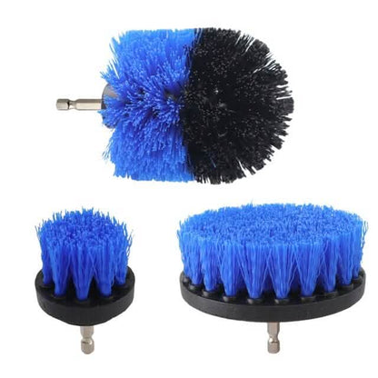 3-Piece Set: Power Scrubber Wash Cleaning Brushes Tool Kit DailySale