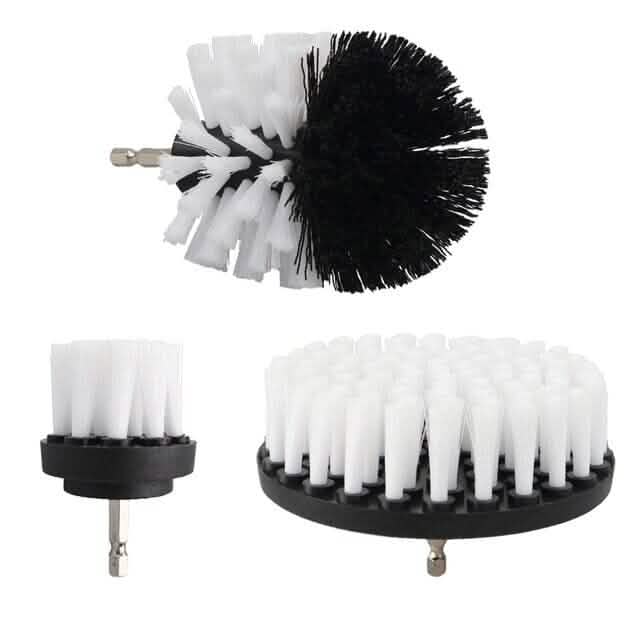 3-Piece Set: Power Scrubber Wash Cleaning Brushes Tool Kit DailySale
