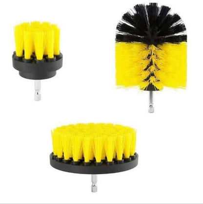 3-Piece Set: Power Scrubber Wash Cleaning Brushes Tool Kit DailySale