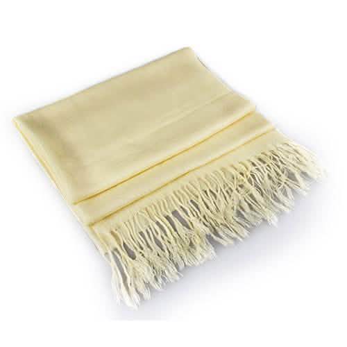 3-Piece Set: Pure Color Tassel Artificial Cashmere Shawl Soft Wrap DailySale