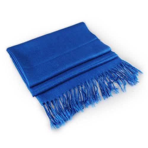 3-Piece Set: Pure Color Tassel Artificial Cashmere Shawl Soft Wrap DailySale