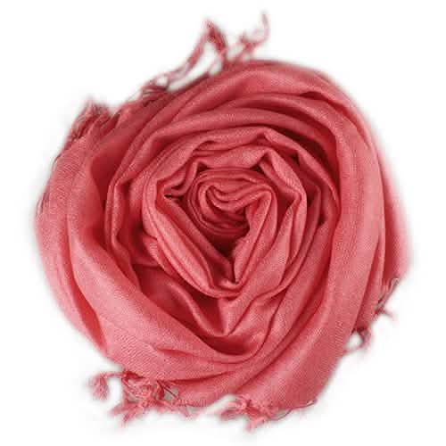 3-Piece Set: Pure Color Tassel Artificial Cashmere Shawl Soft Wrap DailySale