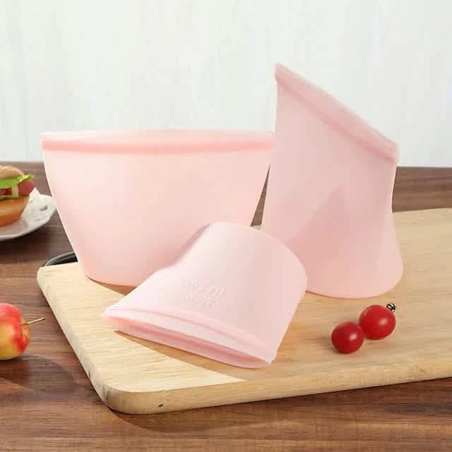 3-Piece Set: Reusable Refrigerator Fresh Bags DailySale