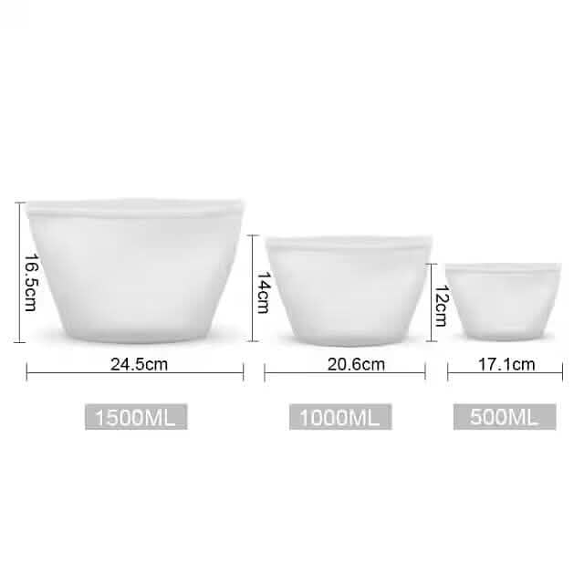 3-Piece Set: Reusable Refrigerator Fresh Bags DailySale