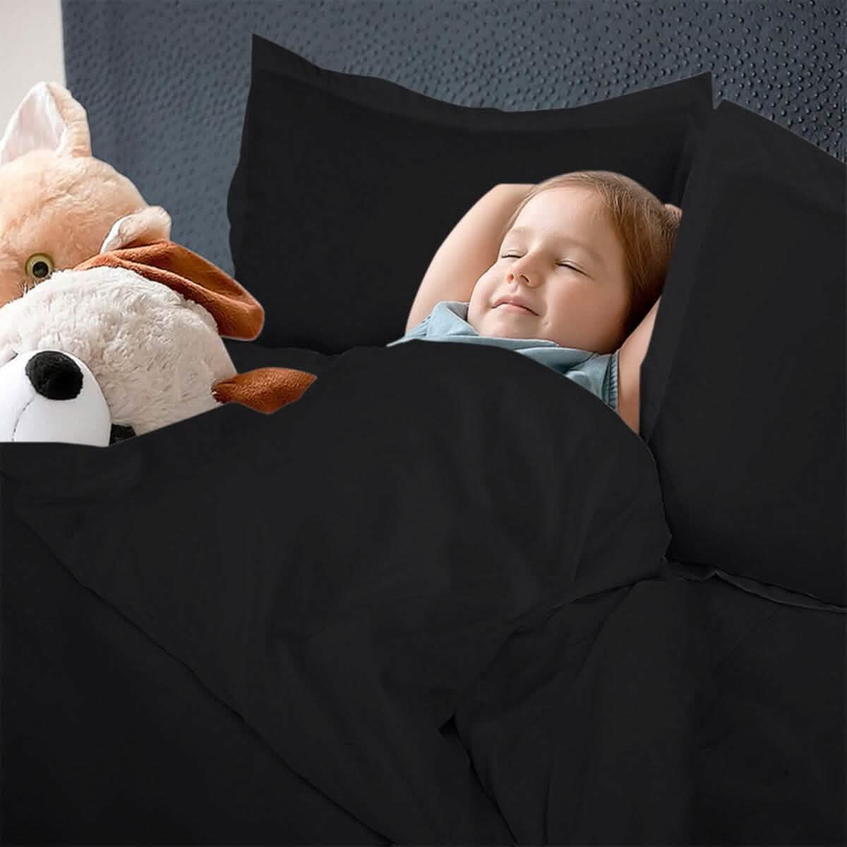 3-Piece Set: Royal Linens Double Brushed Full Duvet Covers With Zipper Closure DailySale