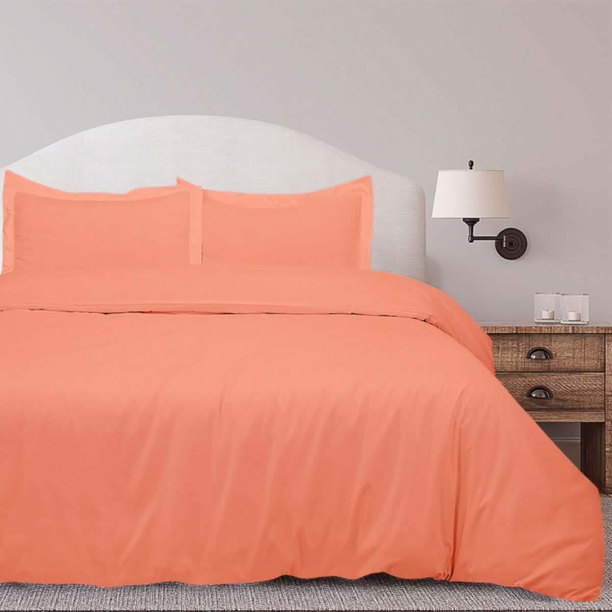 3-Piece Set: Royal Linens Double Brushed Full Duvet Covers With Zipper Closure DailySale