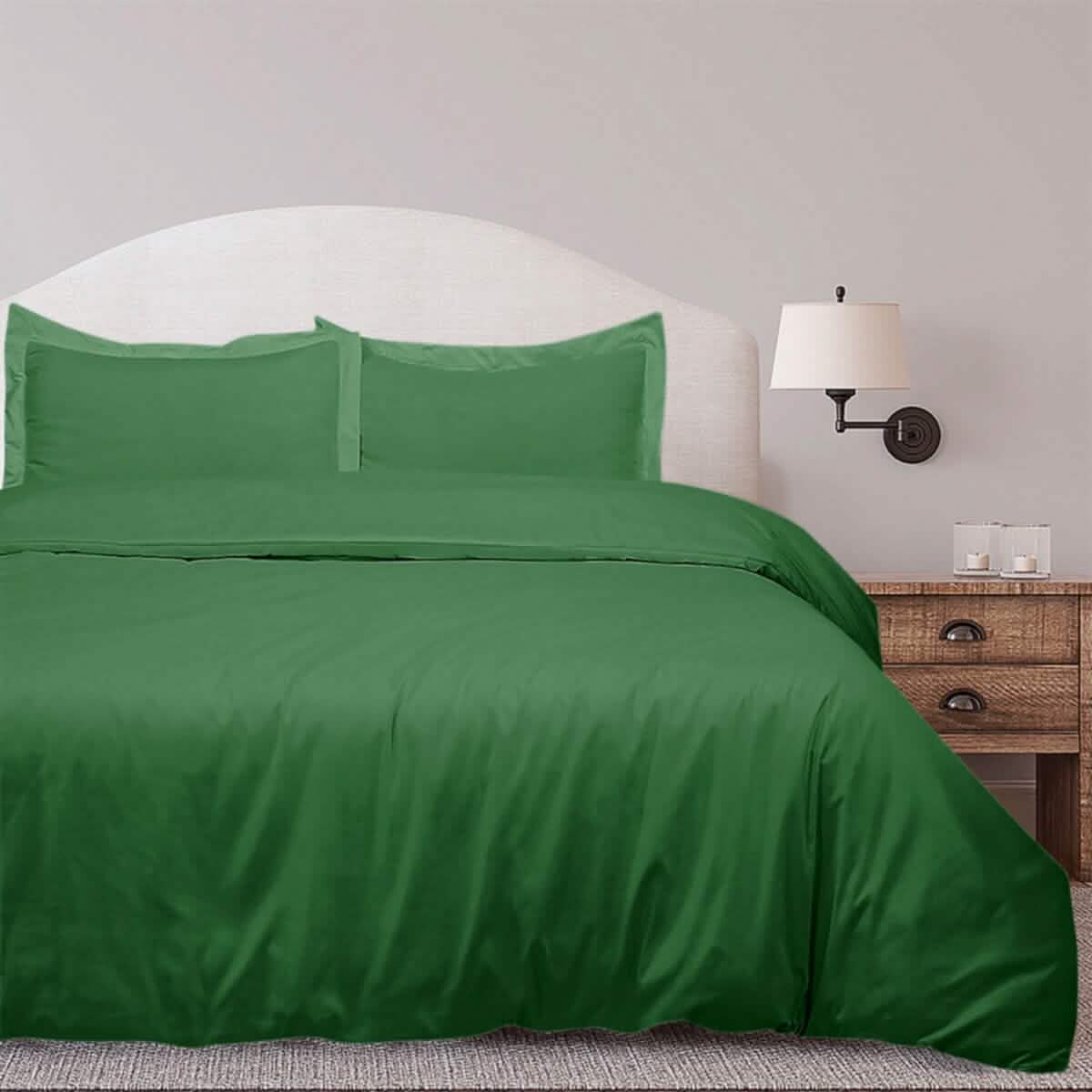 3-Piece Set: Royal Linens Double Brushed Full Duvet Covers With Zipper Closure DailySale