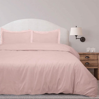 3-Piece Set: Royal Linens Double Brushed Full Duvet Covers With Zipper Closure DailySale