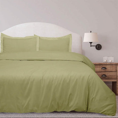 3-Piece Set: Royal Linens Double Brushed Full Duvet Covers With Zipper Closure DailySale