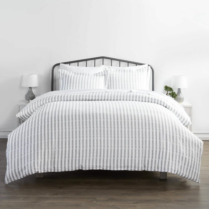 3-Piece Set: Rugged Stripes Patterned Duvet Cover DailySale