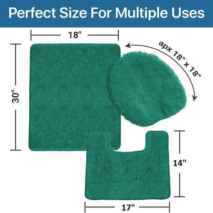 3-Piece Set: Simple Elegance by Ben&Jonah Bath Rug DailySale