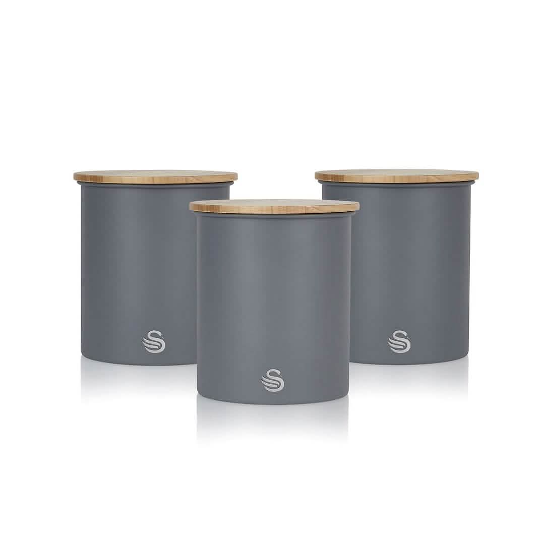 3-Piece Set: Swan Nordic Canisters DailySale