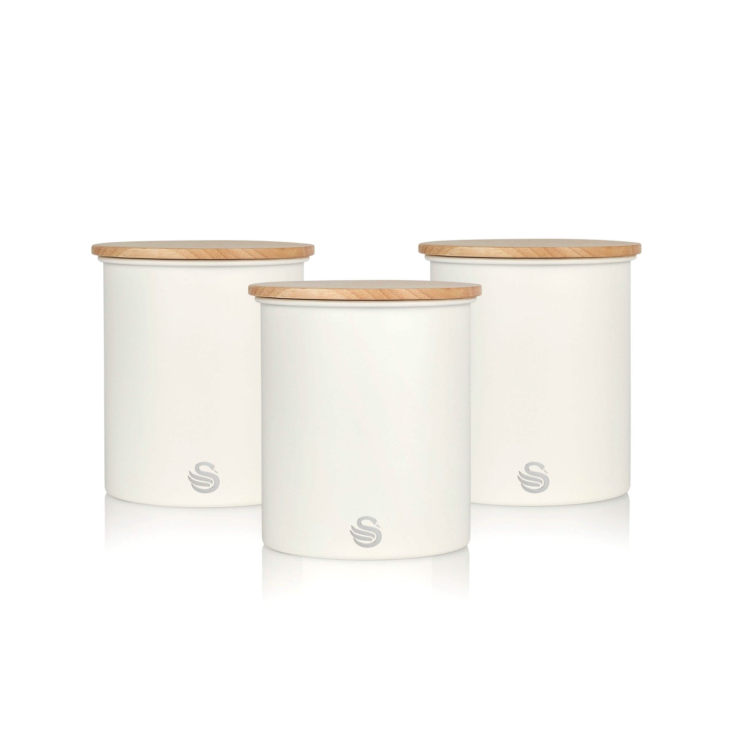 3-Piece Set: Swan Nordic Canisters DailySale