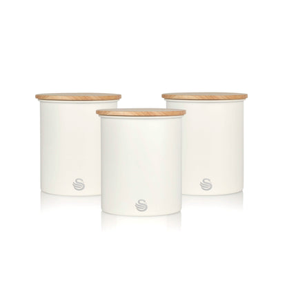 3-Piece Set: Swan Nordic Canisters DailySale