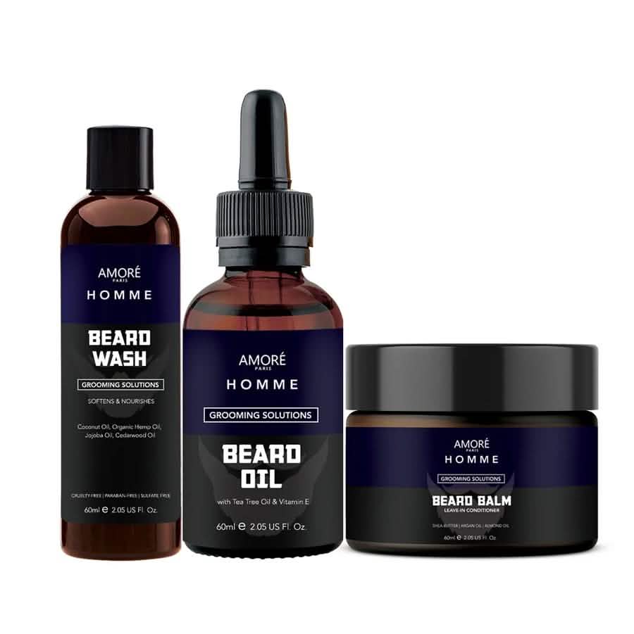 3-Piece Set: Ultimate Beard Care And Grooming Kit DailySale