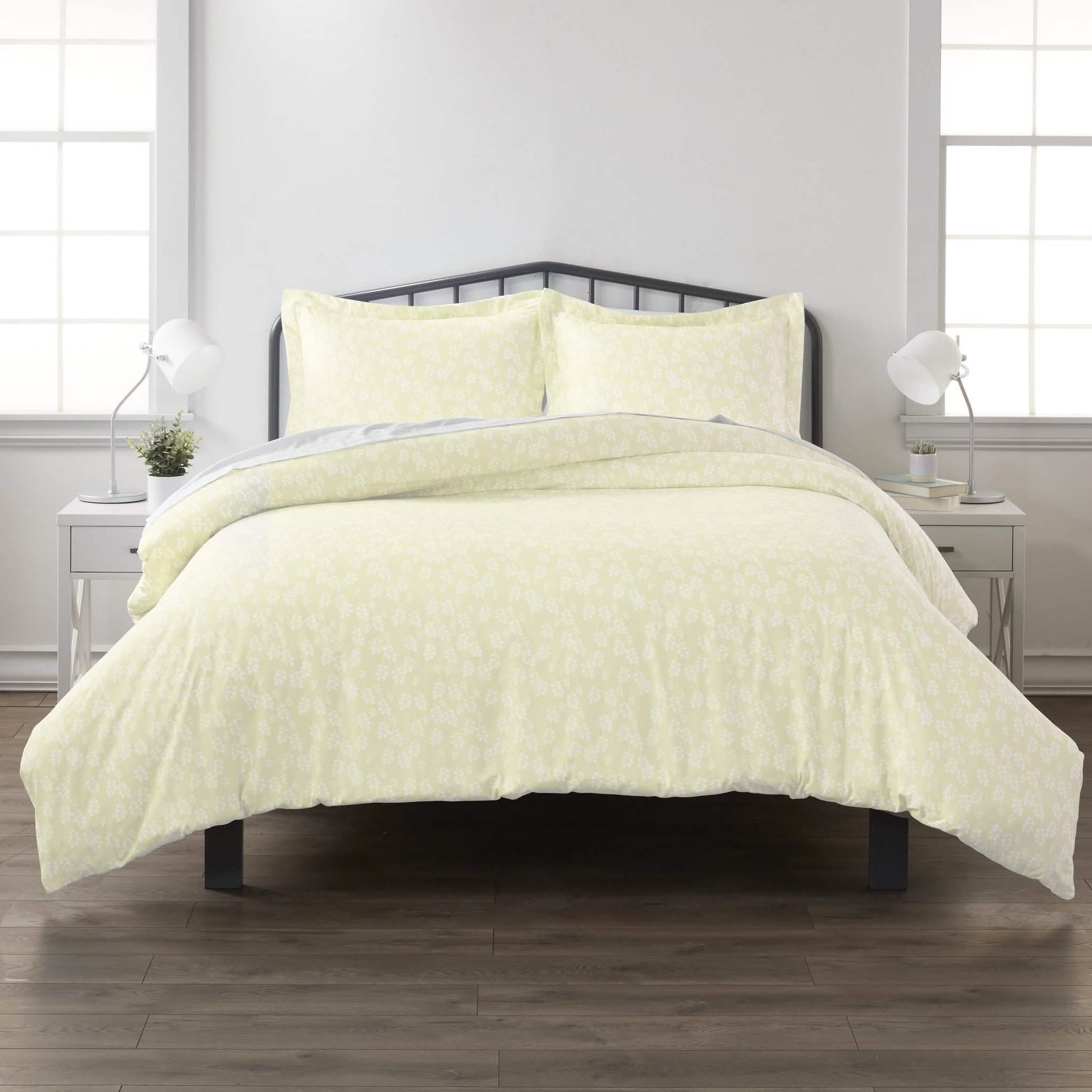3-Piece Set: Wheatfield Patterned Duvet Cover Set DailySale