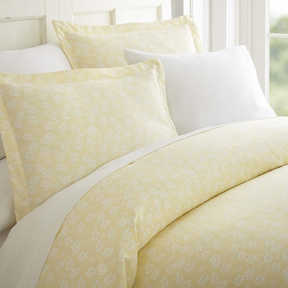 3-Piece Set: Wheatfield Patterned Duvet Cover Set DailySale
