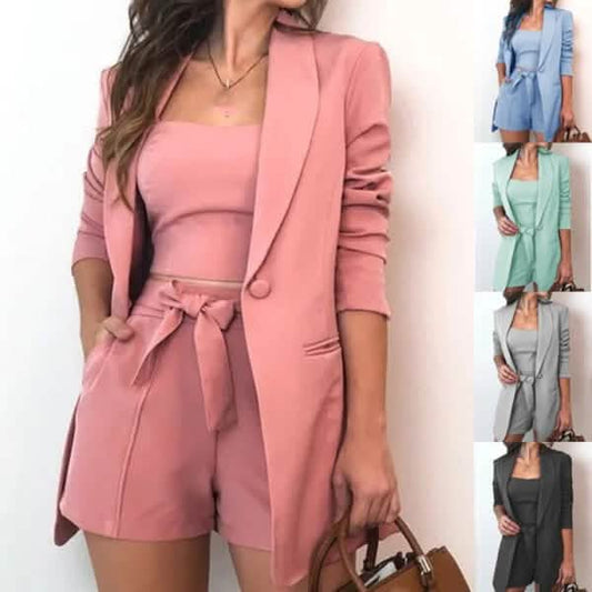 3-Piece Set: Women Fashion Blazer Set DailySale