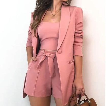 3-Piece Set: Women Fashion Blazer Set DailySale