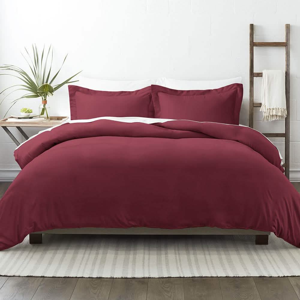 3-Piece: Solid Duvet Cover Set DailySale